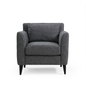 Atelier Del Sofa Nordic Armchair Gris Oscuro